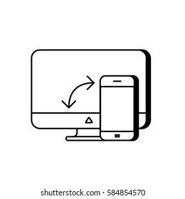 Sync phone computer