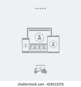 Synchronization account on devices