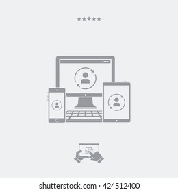 Synchronization account on devices