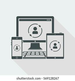 Synchronization account on devices