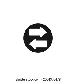 Icono de sincronización. Ilustración vectorial para diseño gráfico, Web, UI, aplicación.