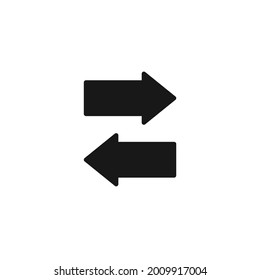 Synchronization icon. Vector illustration for graphic design, Web, UI, app.