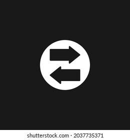 Synchronization icon. Vector illustration for graphic design, Web, UI, app.