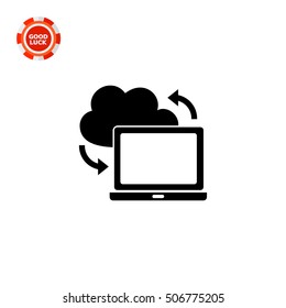 Synchronization Simple Icon