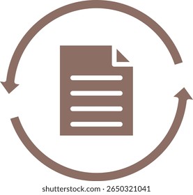 Synchronize vector icon. Can be used for printing, mobile and web applications.