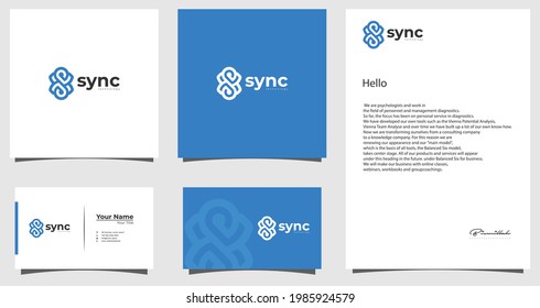 synchronous technology logo for data processing complexity