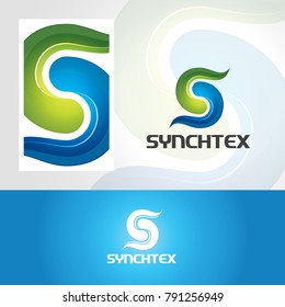 Synchrony Technology - Letter S Logo
