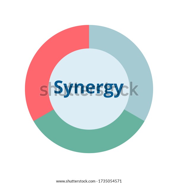 Synergy Concept Vector Strategy Business Concept Stock Vector (Royalty ...