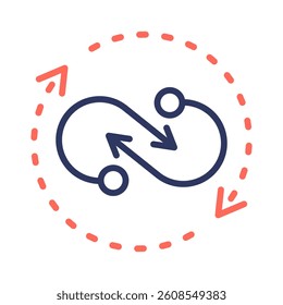 Synergy Icon Element for Design