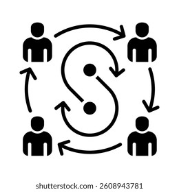 Synergy Icon Element for Design