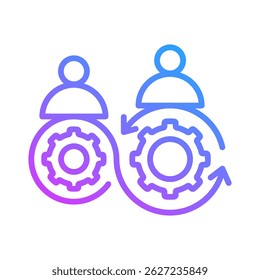 Elemento De Ícone De Sinergia Para Design