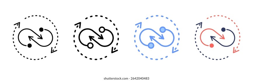 Synergy Icon Element for Design