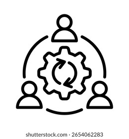 Synergy Icon Element For Design