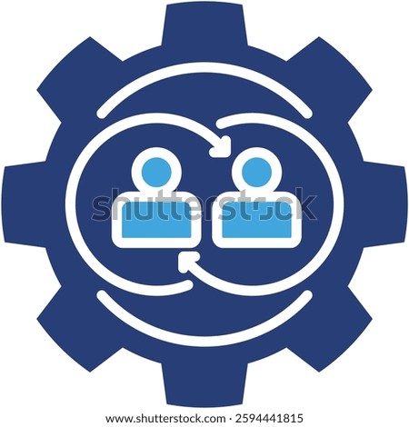 Synergy Icon Element For Design