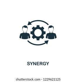 Synergy icon. Premium style design from teamwork icon collection. UI and UX. Pixel perfect Synergy icon for web design, apps, software, print usage.