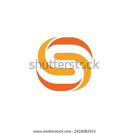 synergy letter s vector logo design