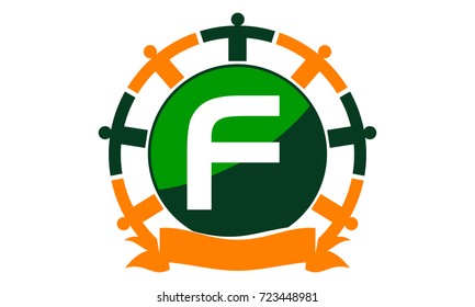 Synergy Logo Initial F