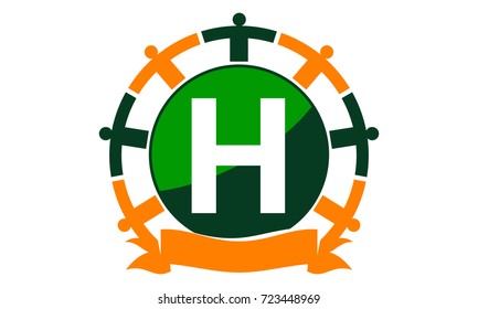 Synergy Logo Initial H
