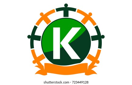 Synergy Logo Initial K