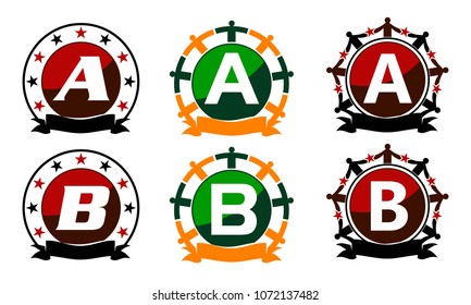 Synergy Star Ribbon Initial Set