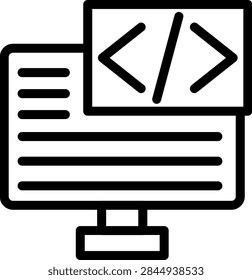 Syntax Vector Design Icon Style