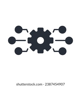 icono de síntesis. vector.Curso editable.Signo de estilo lineal para uso de diseño web,logotipo.Ilustración de símbolo.