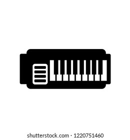 Synthesizer icon. Trendy Synthesizer logo concept on white background from Music collection. Suitable for use on web apps, mobile apps and print media.