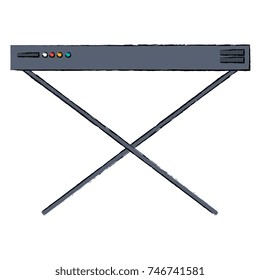 synthesizer instrument isolated icon