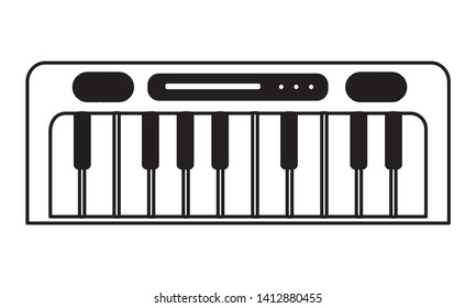 ピアノ イラスト かわいい 鍵盤 Stock Vectors Images Vector Art Shutterstock