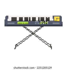 Synthesizer. Vector illustration that is easy to edit.