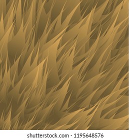  synthetic fur vector texture. brown shaggy animal skin imitation, furry background.