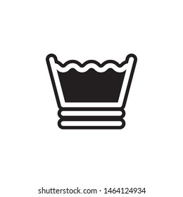 synthetic icon. Simple glyph, flat vector of Laundry icons for UI and UX, website or mobile application