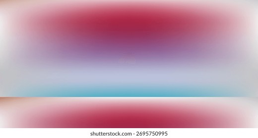 Synthwave 80s neon background, gradient swatches for desing. Holographic Colorful background in trendy neon colors: Plastic Pink, and Proton Purple, Electric Blue. Vector illustration EPS 10