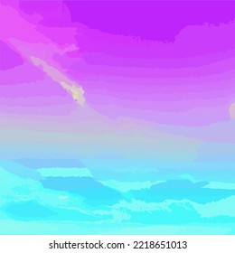 Synthwave Sky Background Illustration Vector Eps 10. Synthwave Background Design