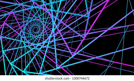 Synthwave vaporwave abstract background, great design for any purposes. 80s retro vector background. Colorful wallpaper. Vector science abstract. Future geometric gradient background.