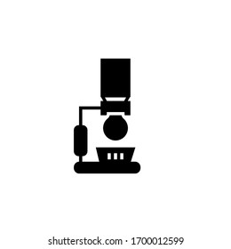 syphone icon vector illustration glyph style design. isolated on white background