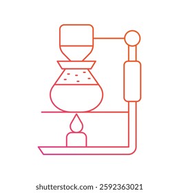 syphone icon with white background vector stock illustration