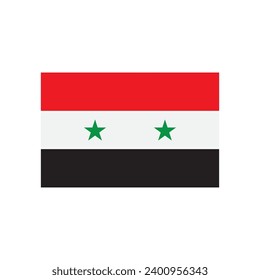 Syria flag icon,vector illustration template design