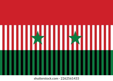 Syria flag illustration. Syria flag background illustration vector