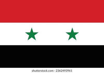 Syria flag, official country flag, world flag icon, International icon, official country signs, countries flag banners, country sign
