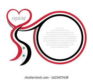 syria love and ribbon point