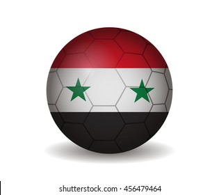 syria soccer ball