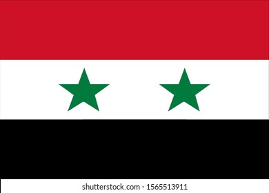 Syrian Arab Republic Flag