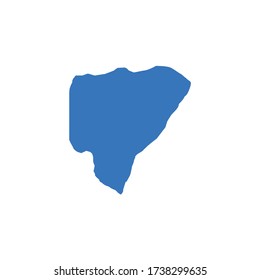 Syrian city Safita. Map vector illustration.