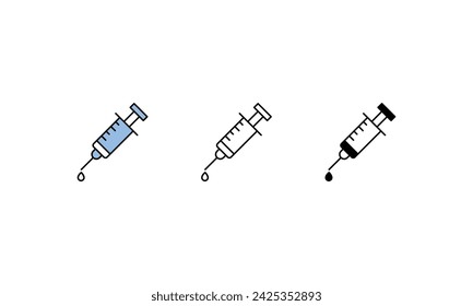 Iconos de cadena ilustración vectorial