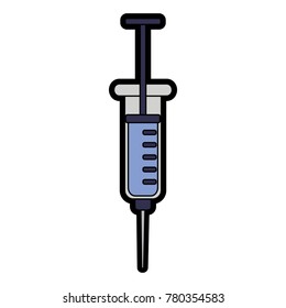syringe healthcare icon image 