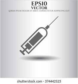 Syringe high quality icon