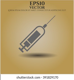 Syringe high quality icon