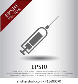 Syringe high quality icon