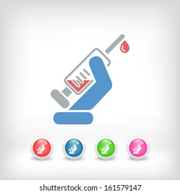 Syringe icon
